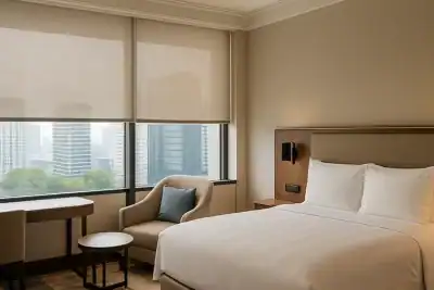 persianas para habitación de hotel