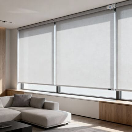 persianas inteligentes motorizadas modernas