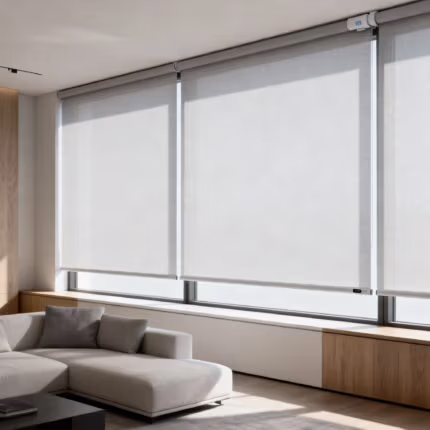 persianas inteligentes motorizadas modernas