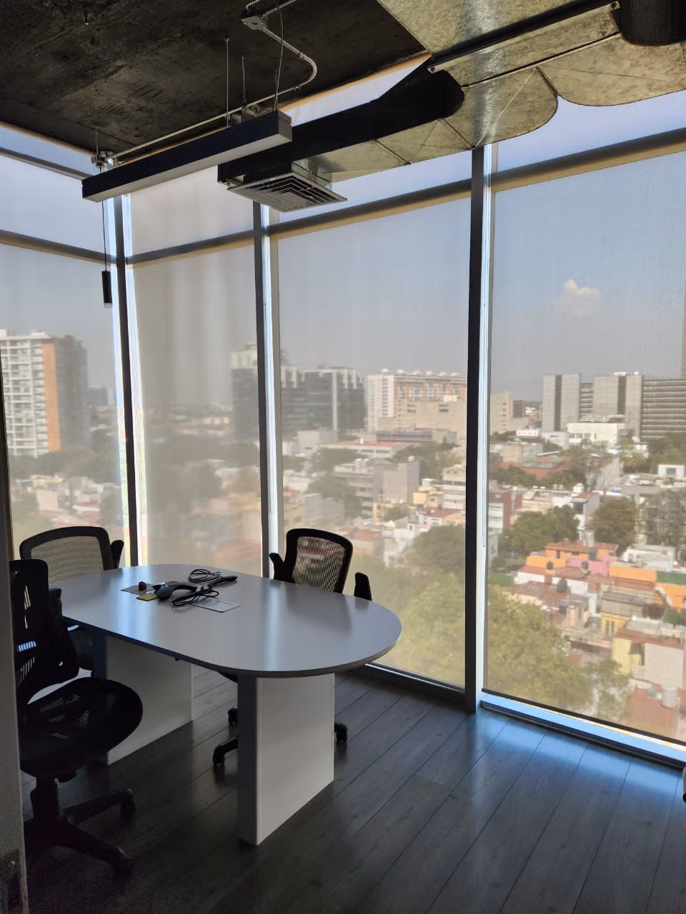 persianas malla solar para oficina en la cdmx
