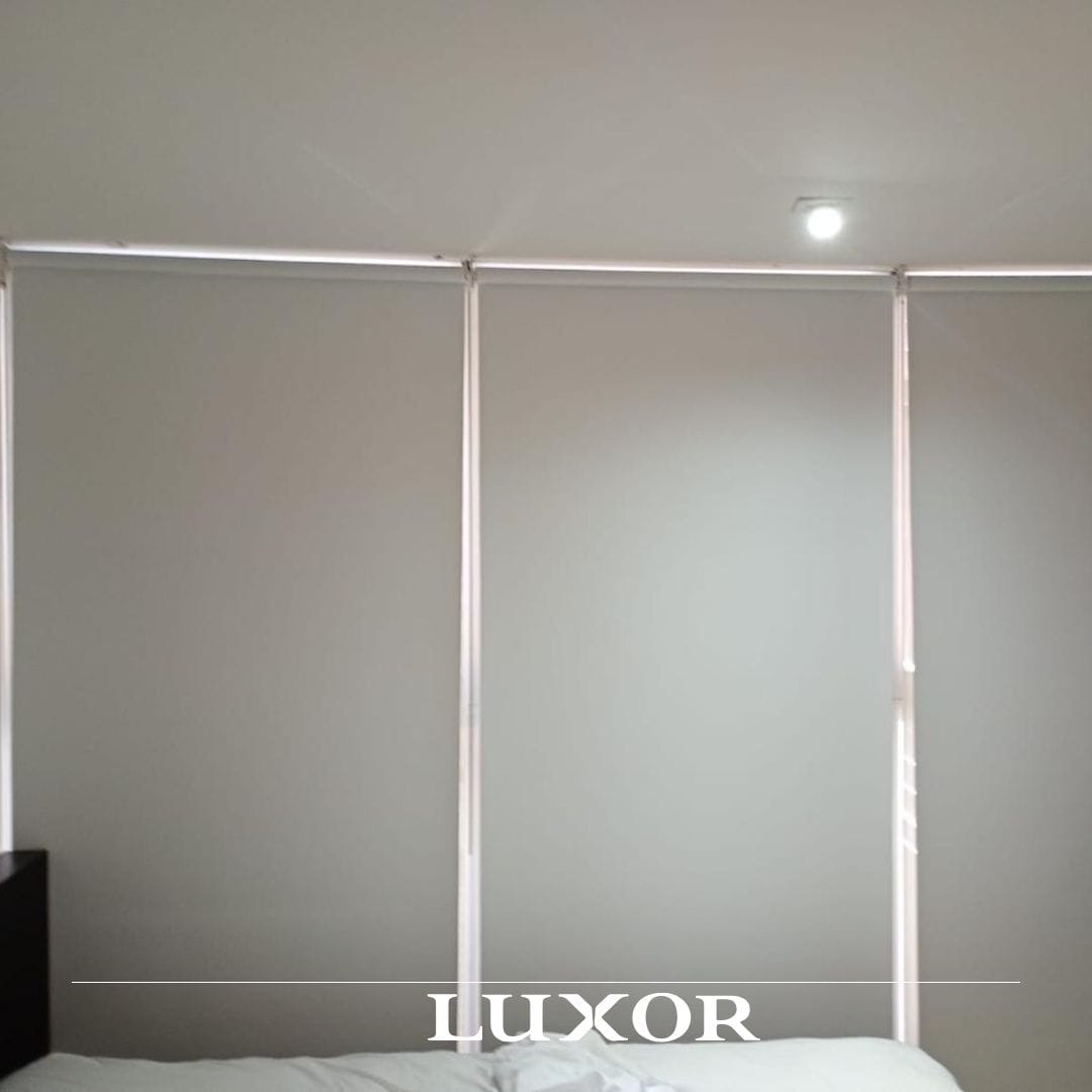 persianas enrollables blackout para habitación en la ciudad de méxico | persianas luxor