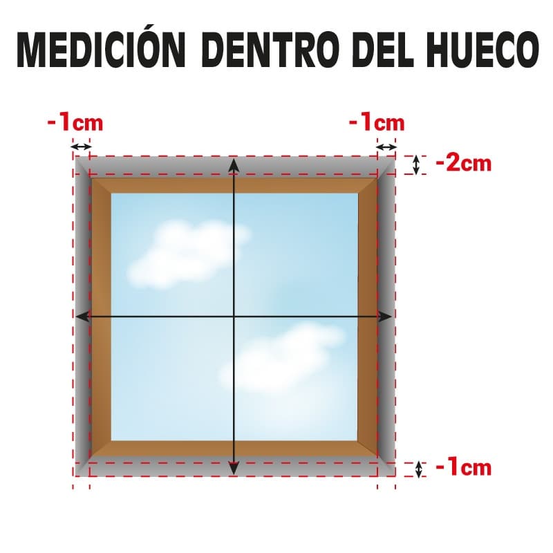 Cómo medir una ventana para persianas